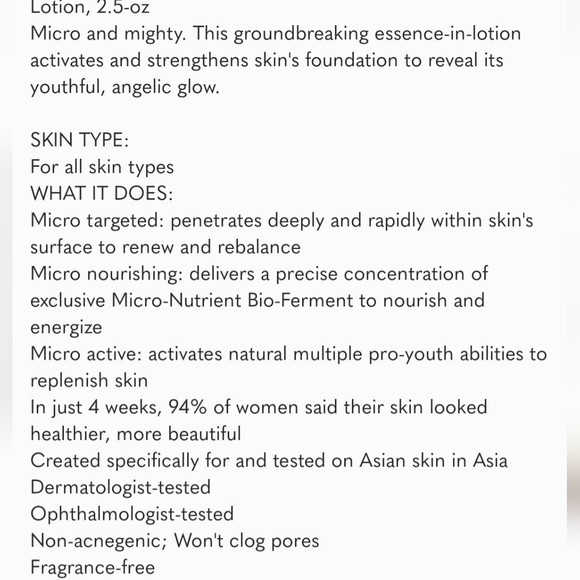 Estée Lauder Micro Essence Skin Activating Treatment Lotion NIB - Picture 8 of 8